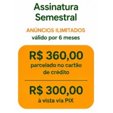 Assinatura semestral