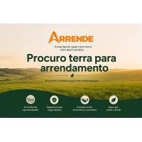 Procura terra para arrendamento em arredores de Florianópolis Procura terra para arrendamento em arredores de Florianópolis